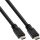 InLine HDMI Kabel, HDMI-High Speed mit Ethernet, Stecker / Stecker, schwarz / gold, 7,5m