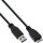 InLine USB 3.0 Kabel, A an Micro B, schwarz, 0,5m