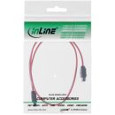 InLine® SATA 6Gb/s Kabel, mit Lasche, 0,75m