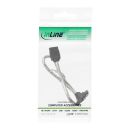 InLine® SATA 6Gb/s Kabel rund, mit Lasche, gewinkelt,...