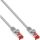 InLine® Patchkabel, S/FTP (PiMf), Cat.6, halogenfrei, Kupfer, grau, 10m