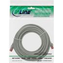 InLine® Patchkabel, S/FTP (PiMf), Cat.6, halogenfrei, Kupfer, grau, 5m