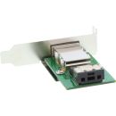 InLine SAS low profile Slotblech, ext. SFF-8088 auf int....