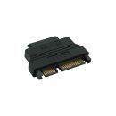 InLine® Adapter SATA, 22pol. Buchse (7+15) auf...