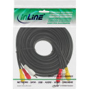 InLine® Cinch Kabel, Audio/Video 3x Cinch, Stecker /...