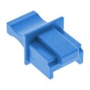 InLine® Staubschutz, für RJ45 Buchse blau 10er...