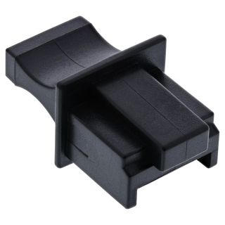 InLine® Staubschutz, für RJ45 Buchse schwarz 10er Blister