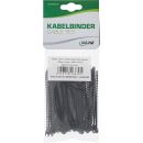 InLine Kabelbinder Kugelbinder schwarz, Länge 100mm, 100 Stück