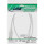 InLine® USB 2.0 Kabel, A an B rechts abgewinkelt, transparent, 0,5m