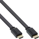 InLine® HDMI-High Speed Flachkabel mit Ethernet,...