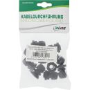 InLine Kabeldurchführung PG 9 Nylon IP68 4-8mm, schwarz, 10 Stück