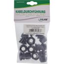 InLine® Kabeldurchführung PG 13.5 Nylon IP68 6-12mm, schwarz, 10 Stück