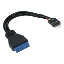 InLine® USB 3.0 zu 2.0 Adapterk. int., USB 3.0 / USB...