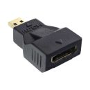 InLine HDMI Adapter, Mini HDMI C Buchse auf Micro HDMI D...