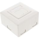 InLine Cat.6 Anschlussdose, AP/UP 2x RJ45 Buchse,...