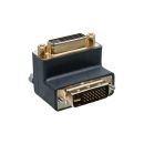 InLine DVI-I Adapter, 90° gewinkelt, digital+analog...