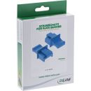 InLine® Staubschutz, für RJ45 Buchse, blau 100er Pack