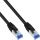 InLine® Patchkabel, S/FTP (PiMf), Cat.6A, halogenfrei, schwarz, 0,5m