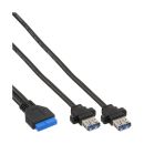 InLine Mini-PCIe Karte, 2x USB 3.0