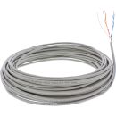 InLine Telefon-Kabel 4-adrig, 2x2x0,6mm, zum Verlegen,...