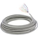 InLine Telefon-Kabel 12-adrig, 6x2x0,6mm, zum Verlegen,...