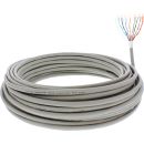 InLine Telefon-Kabel 16-adrig, 8x2x0,6mm, zum Verlegen,...