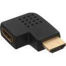 InLine® HDMI Adapter, Stecker / Buchse, seitlich...