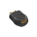 InLine HDMI Adapter, Mini HDMI C Stecker auf Micro HDMI D...