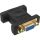 InLine Mini-Gender-Changer, 15pol HD (VGA), Buchse / Buchse, gold