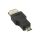 InLine Micro-USB Adapter, Micro-B Stecker an USB A Buchse