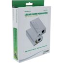 InLine® USB HD Audio Adapter, USB Hi-Fi  zu Digital Coax/Toslink/I2S Konverter