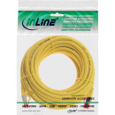 InLine® Patchkabel, S/FTP (PiMf), Cat.6, halogenfrei, Kupfer, gelb, 7,5m