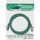 InLine® Patchkabel, S/FTP (PiMf), Cat.6, halogenfrei, Kupfer, grün, 1,5m