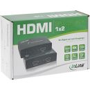 InLine HDMI Splitter/Verteiler, 2-fach, 4K2K kompatibel