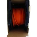 InLine Duplex Verlegekabel Cat.7a, S/FTP (PiMF), 2x 4x2x0,58 AWG23, 1200MHz, halogenfrei, orange, 100m