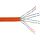 InLine Duplex Verlegekabel Cat.7a, S/FTP (PiMF), 2x 4x2x0,58 AWG23, 1200MHz, halogenfrei, orange, 100m