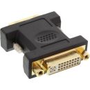 InLine DVI-D Adapter, Digital 24+5 Buchse an DVI-D 24+1...