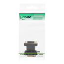 InLine® DVI-D Adapter, Digital 24+5 Buchse an DVI-D 24+1 Stecker, verg. Kontakte