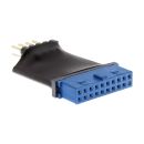 InLine® USB 3.0 zu 2.0 Adapter intern, USB 3.0 19pin...