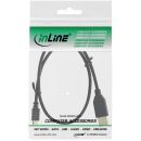 InLine Micro-USB 2.0 Kabel, USB-A Stecker an Micro-B Stecker, vergoldete Kontakte, 0,5m