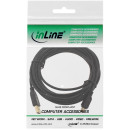 InLine USB 2.0 Mini-Kabel, USB A Stecker an Mini-B Stecker (5pol.), schwarz, vergoldete Kontakte, 5m