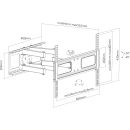 InLine Wandhalterung, für Display 94-178cm...