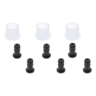 InLine Staubschutz-Set, für Audio-Schnittstellen (Cinch, 3,5mm), 9-teilig