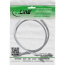 InLine® SAS Anschlusskabel, Mini-SAS SFF-8087 an 4x SATA, 1:1, OCR, 1m