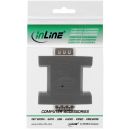 InLine® Mini-Gender-Changer, 9pol Stecker / Stecker,...