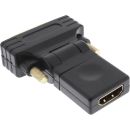 InLine HDMI-DVI Adapter, HDMI Buchse auf DVI Stecker,...