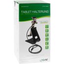 InLine Tablet Halter universell 7"-10.1" mit Sicherheitsschloss 1,5m, mit Schlüssel