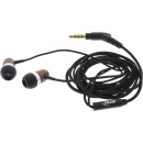 InLine woodin-ear, In-Ear Headset mit Kabelmikrofon und...