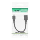 InLine® Micro-USB 3.0 OTG Adapterkabel, Micro-B...