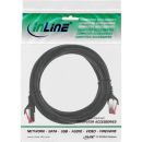 InLine Patchkabel, S/FTP (PiMf), Cat.6, 250MHz, PVC, CCA, schwarz, 2m